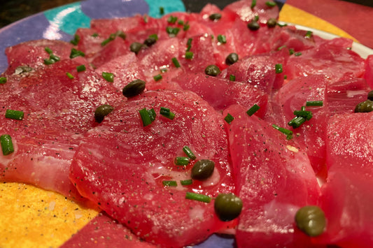 Tuna Ceviche with Avocado and Cilantro