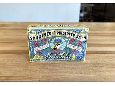 Fishwife Sardines with Preserved Lemons