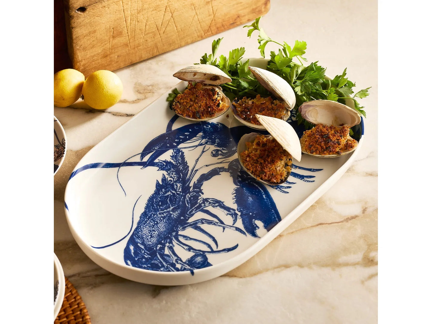 Lobster Large Oval Platter (Caskata)
