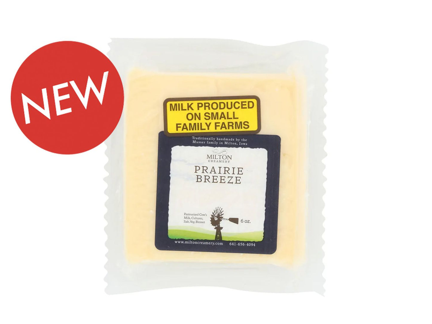 Milton Creamery Prairie Breeze White Cheddar