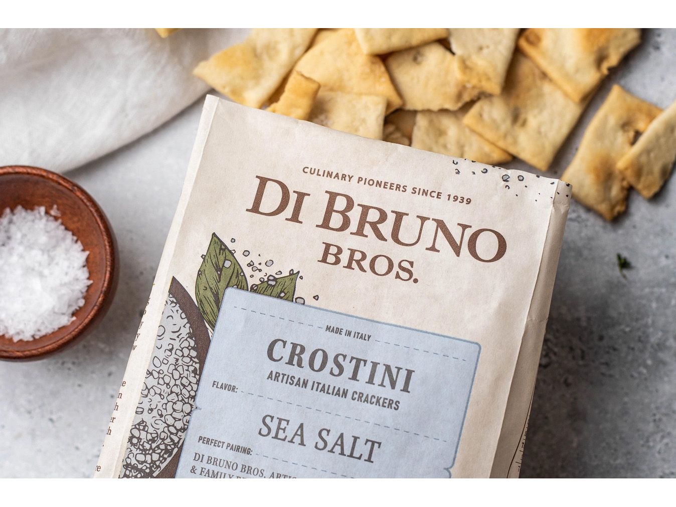 Di Bruno Crostini Sea Salt Crackers