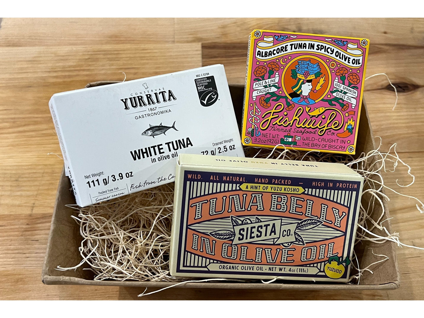 Tinned Fish Tuna Lovers Gift Basket