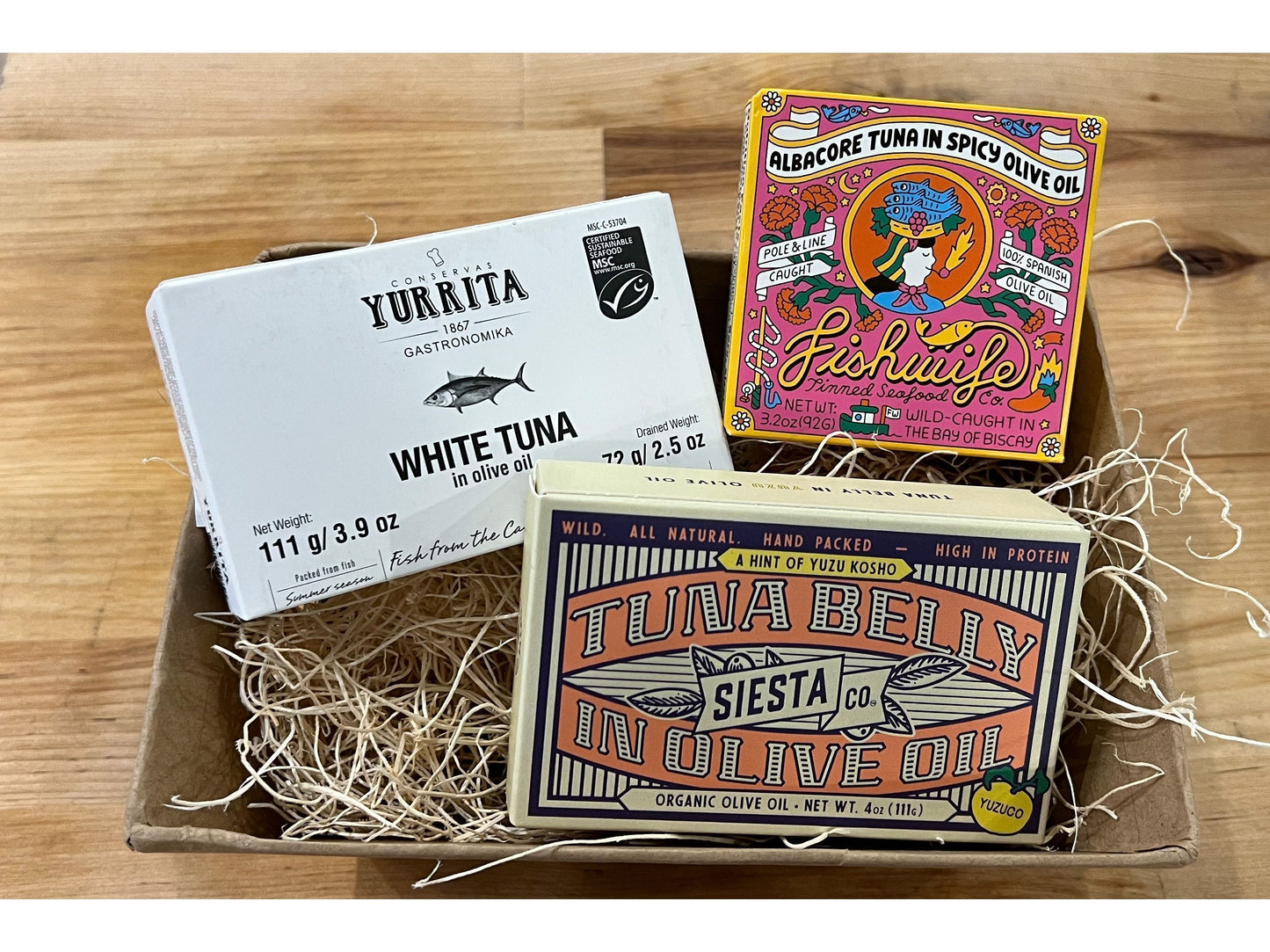 Tinned Fish Tuna Lovers Gift Basket