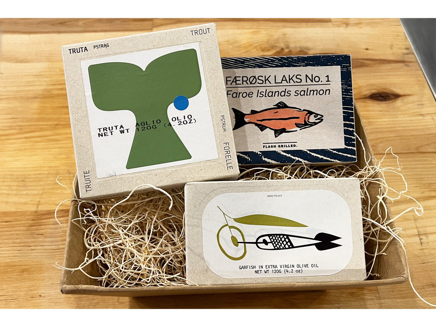 Tinned Fish Favorites Gift Basket