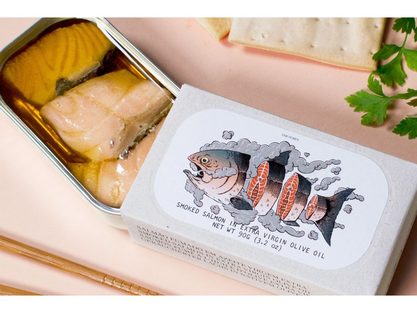 José Gourmet Smoked Salmon in Olive Oil