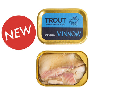 Minnow Trout Smoked Fillet in Oil