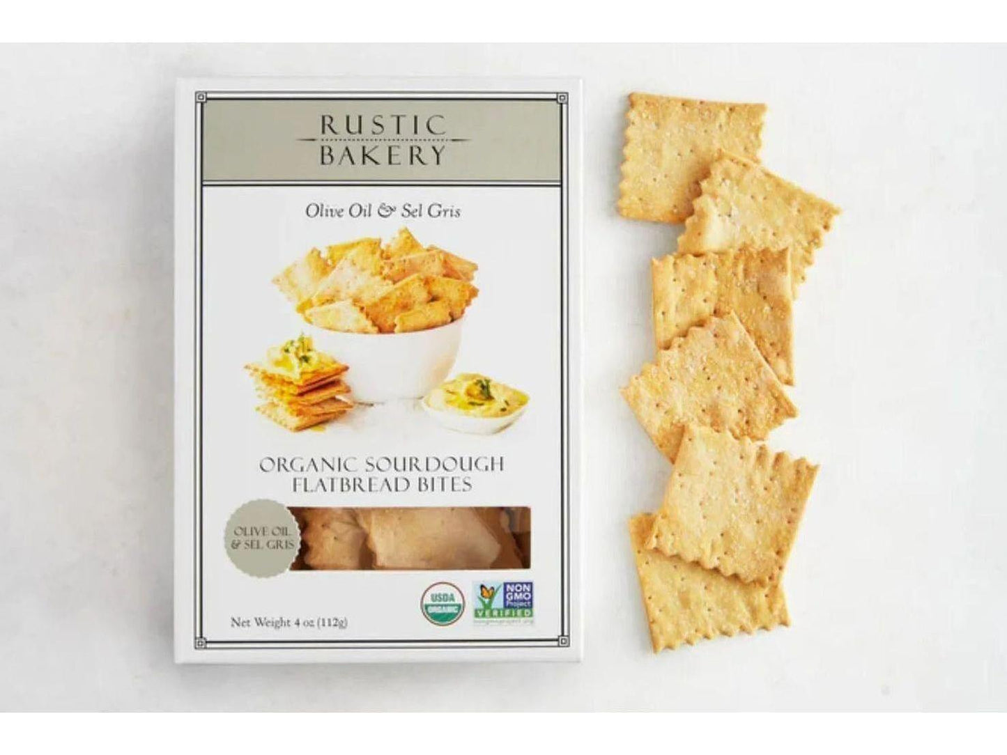 Rustic Bakery Olive Oil & Sel Gris Bites