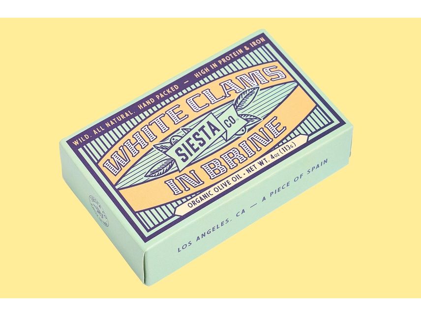 Siesta White Clams in Brine