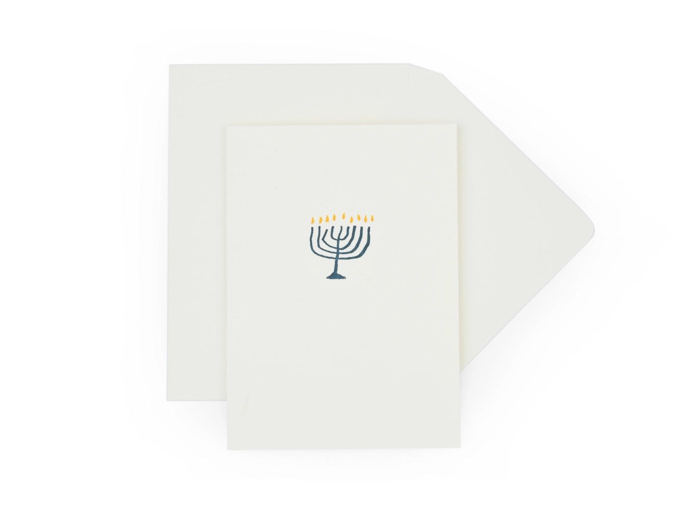 Menorah Holiday Notecard (Wink)