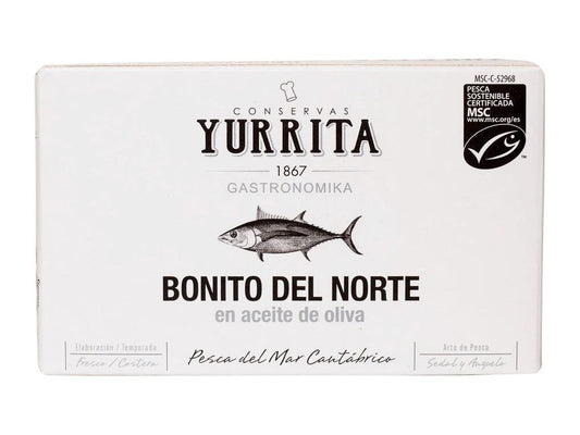 Yurrita Spanish Bonito Del Norte Tuna in Olive Oil
