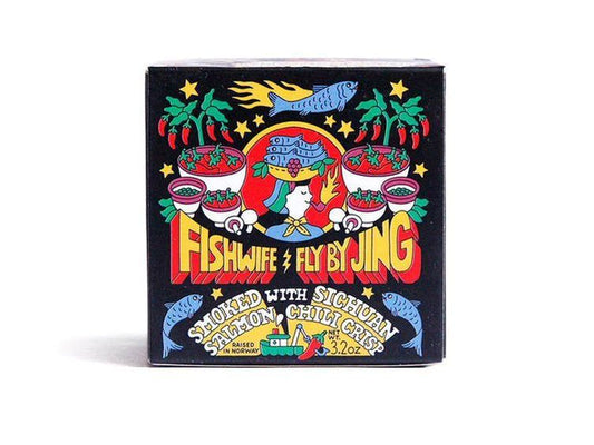 Fishwife & Fly by Jing Smoked Salmon with Sichuan Chili Crisp