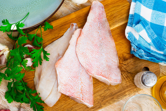 Baked Rockfish with Gingery Cabbage