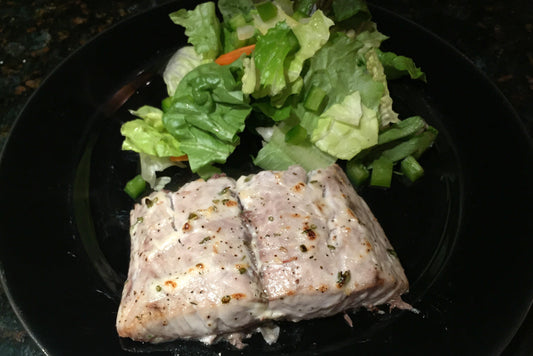 Broiled Bluefish Fillets With Lime Aioli