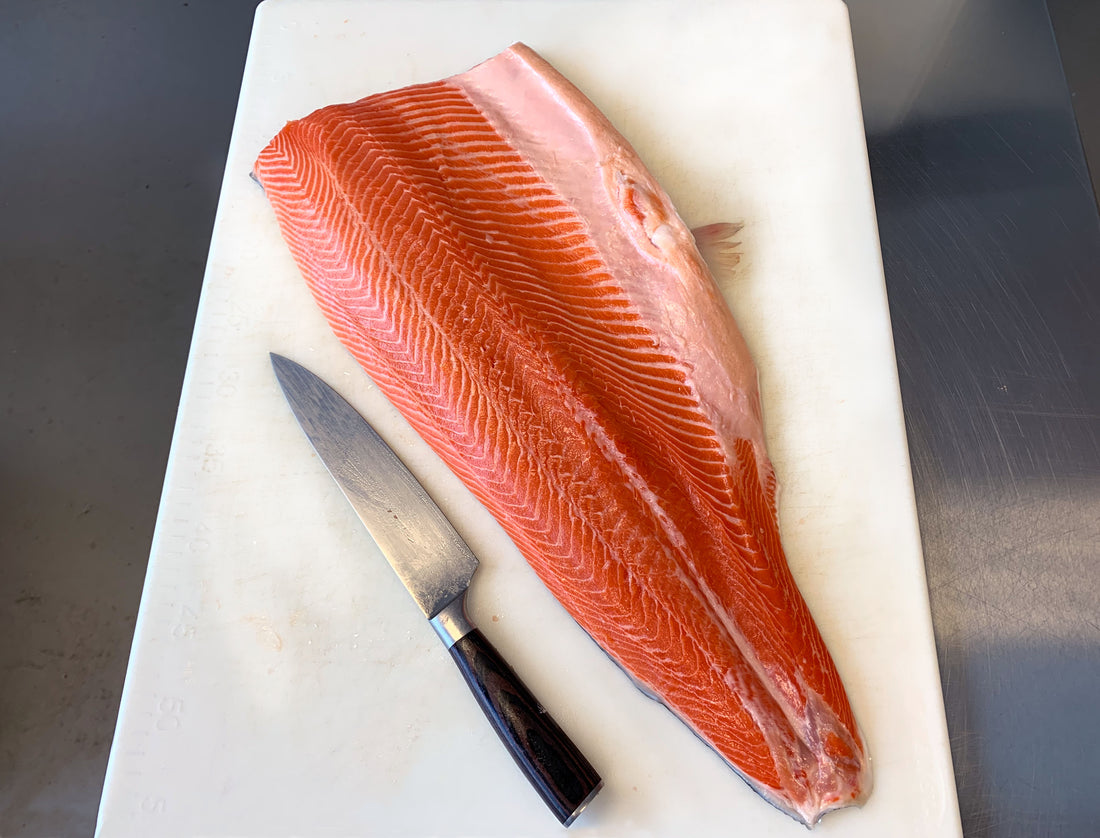 Fjord Trout with Salmoriglio Sauce