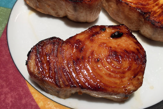 Grilled Ono with Mango Salsa