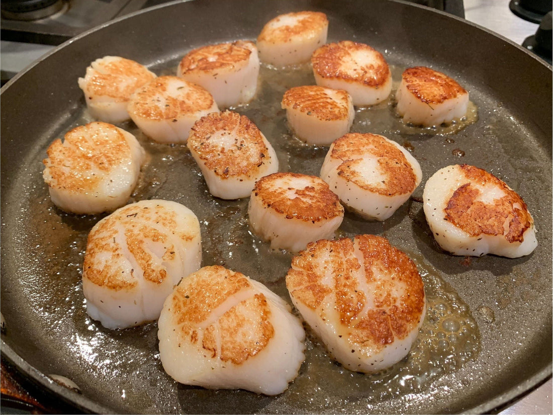 Seared Scallops with Lemon and Butter