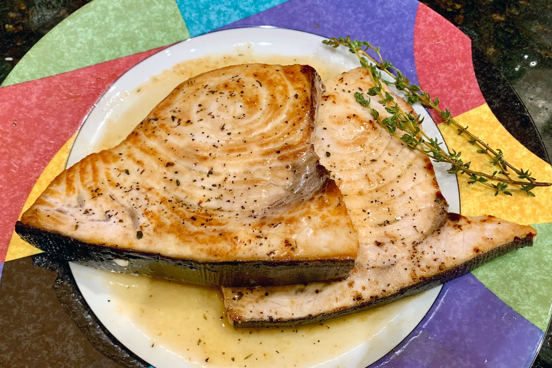 Indonesian Grilled Swordfish