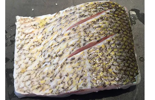 Almond-Panko Crusted Walleye