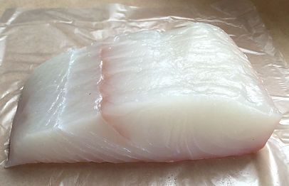 Spiced Halibut with Lime Skewers