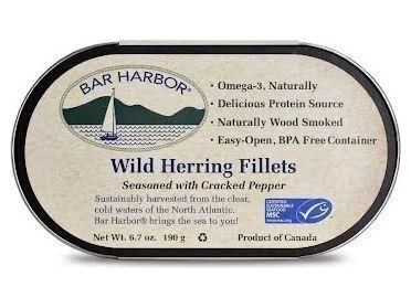 Bar Harbor Herring Fillets with Cracked Pepper