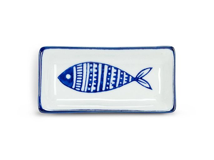 Small Rectangular Fish Sauce Dish