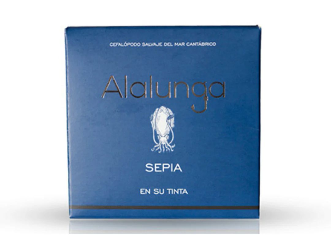 Alalunga Cuttlefish in Ink