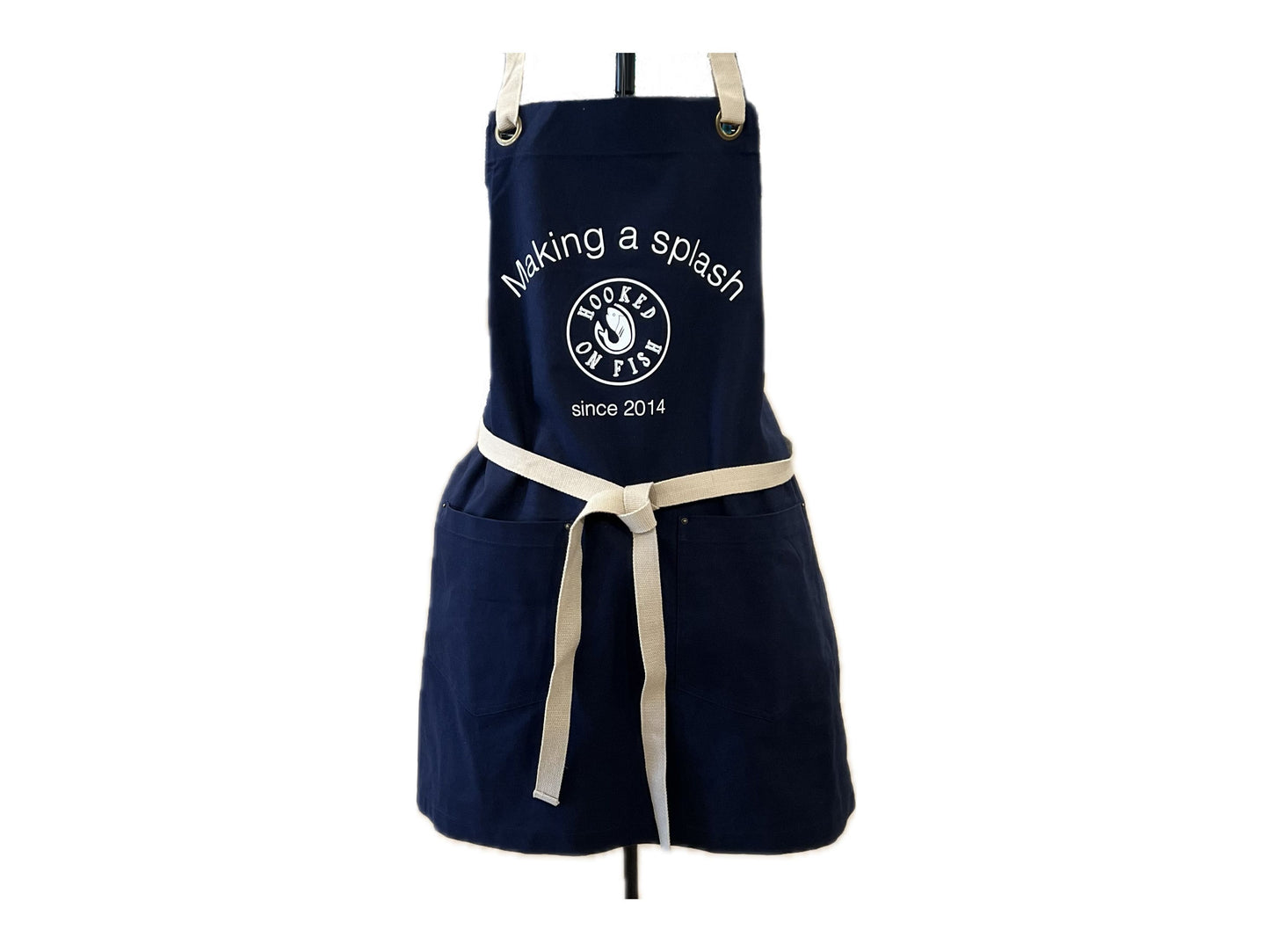 Canvas Two-Pocket Full Length Apron