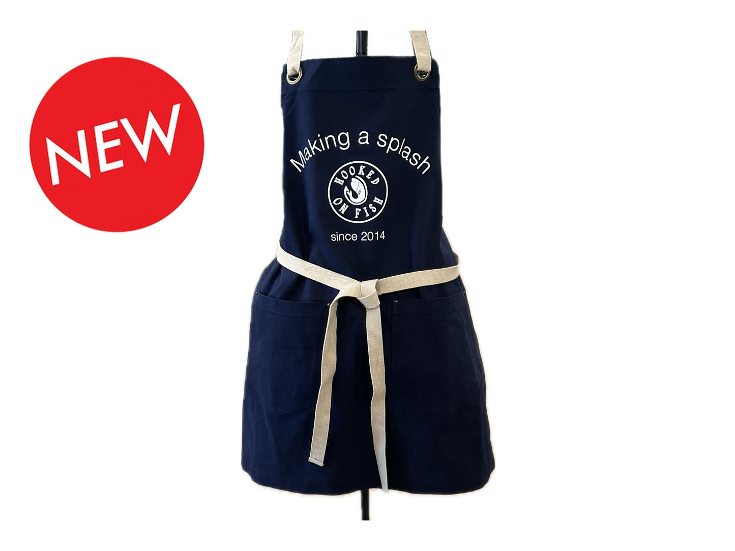 Canvas Two-Pocket Full Length Apron