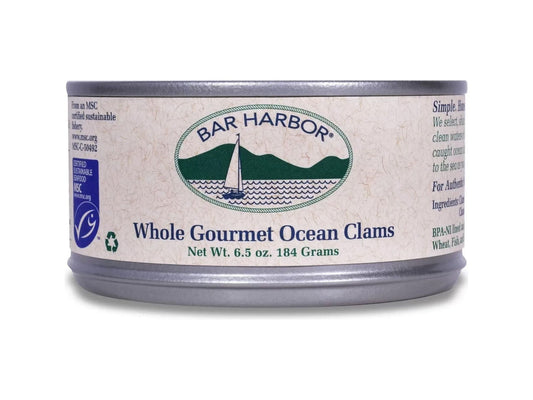 Bar Harbor Whole Gourmet Ocean Clams