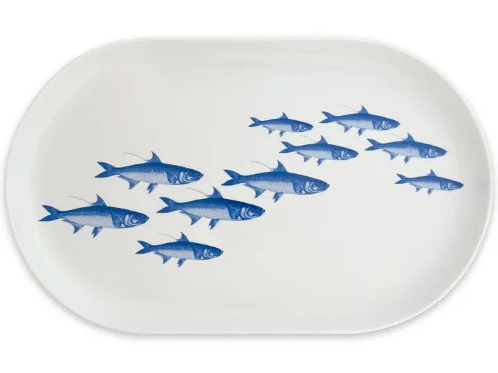 School of Fish Large Oval Coupe (Caskata)