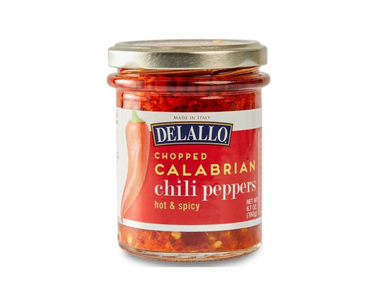 DeLallo Chopped Calabrian Chili Peppers