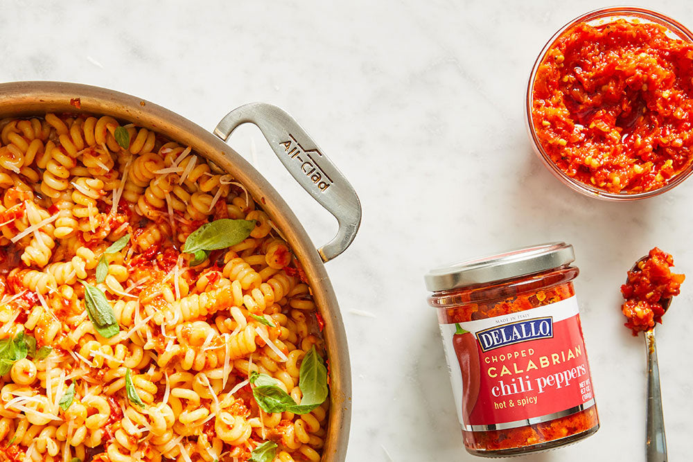 DeLallo Chopped Calabrian Chili Peppers