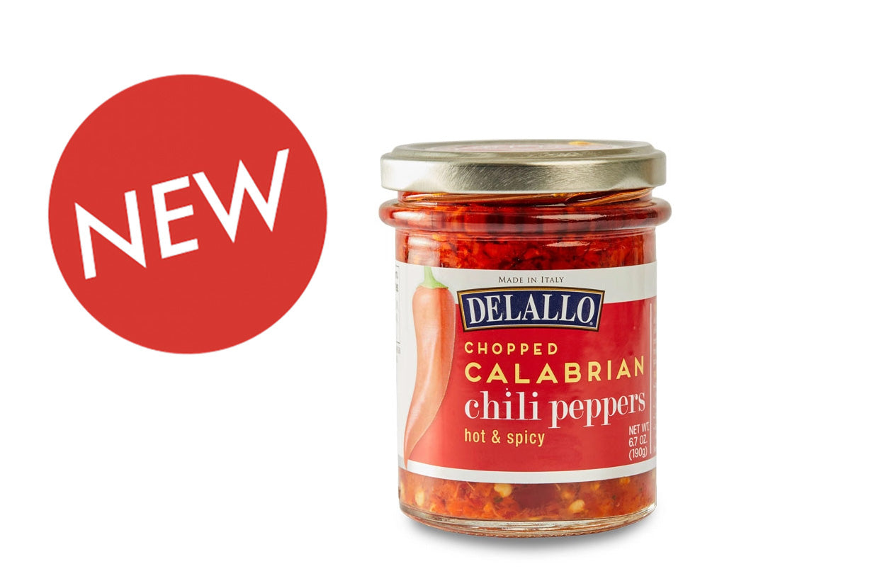 DeLallo Chopped Calabrian Chili Peppers