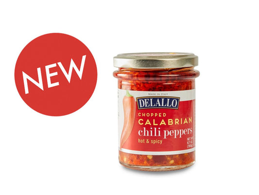DeLallo Chopped Calabrian Chili Peppers