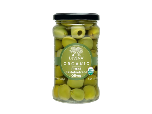 Divina Organic Pitted Castelvetrano Olives