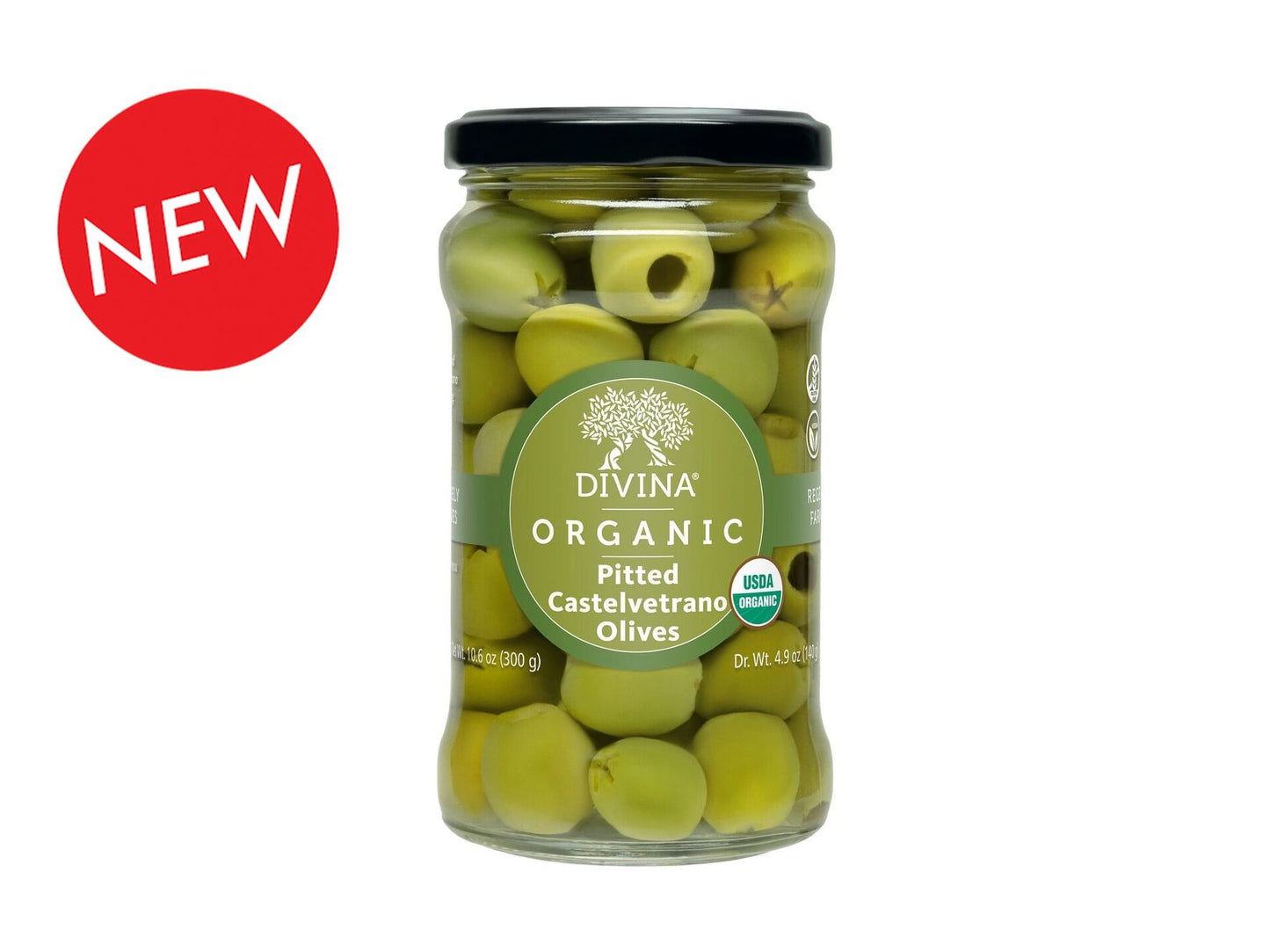 Divina Organic Pitted Castelvetrano Olives