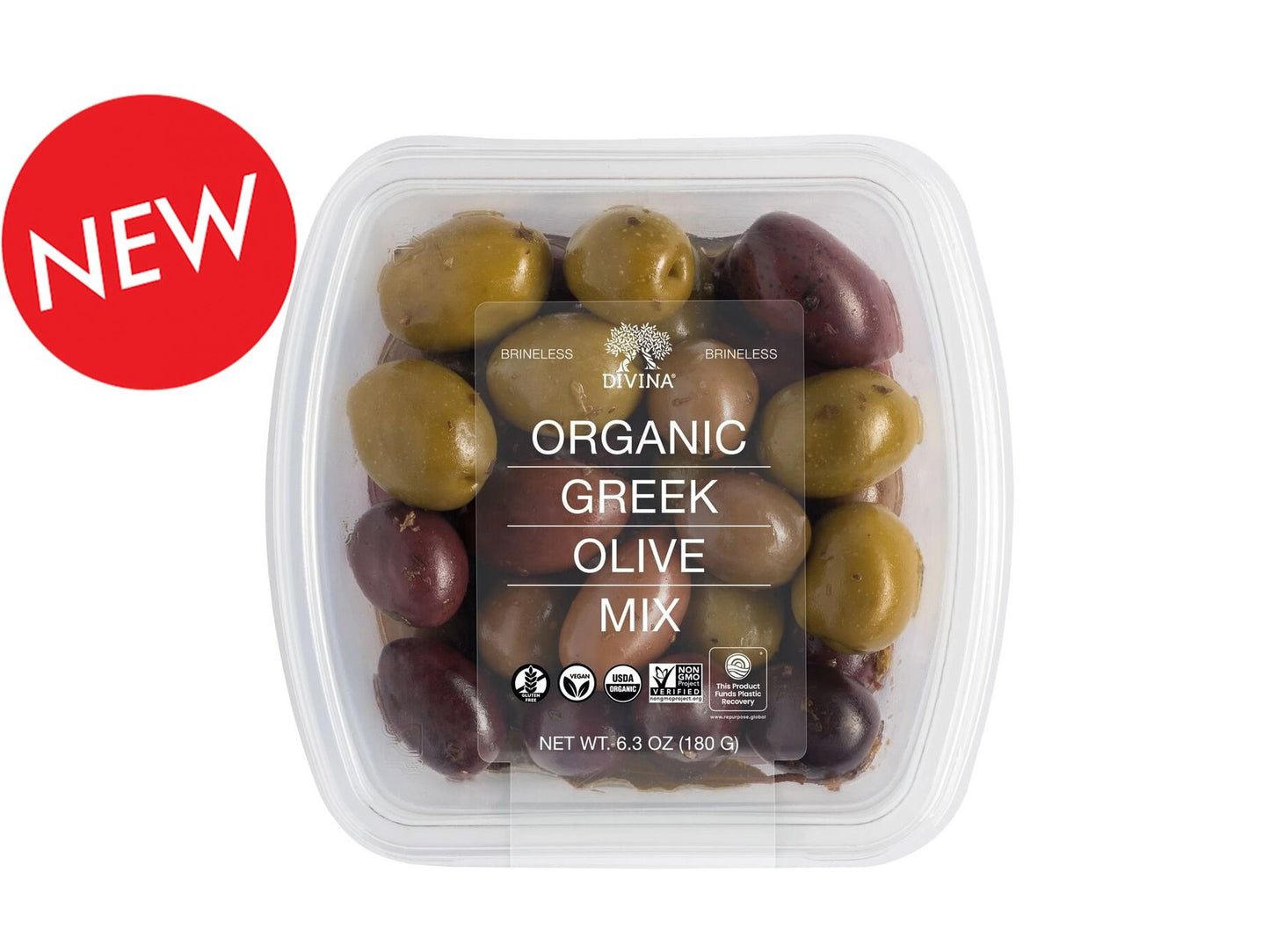 Divina Organic Greek Olive Mix