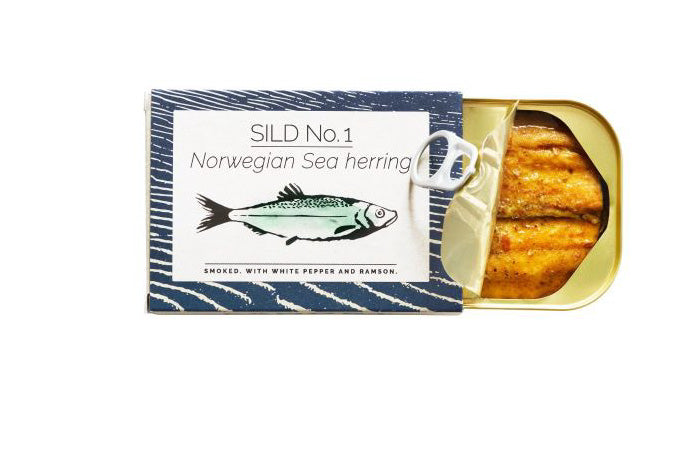 Fangst SILD No. 1 Norwegian Sea Herring Smoked w/ White Pepper and Ramson