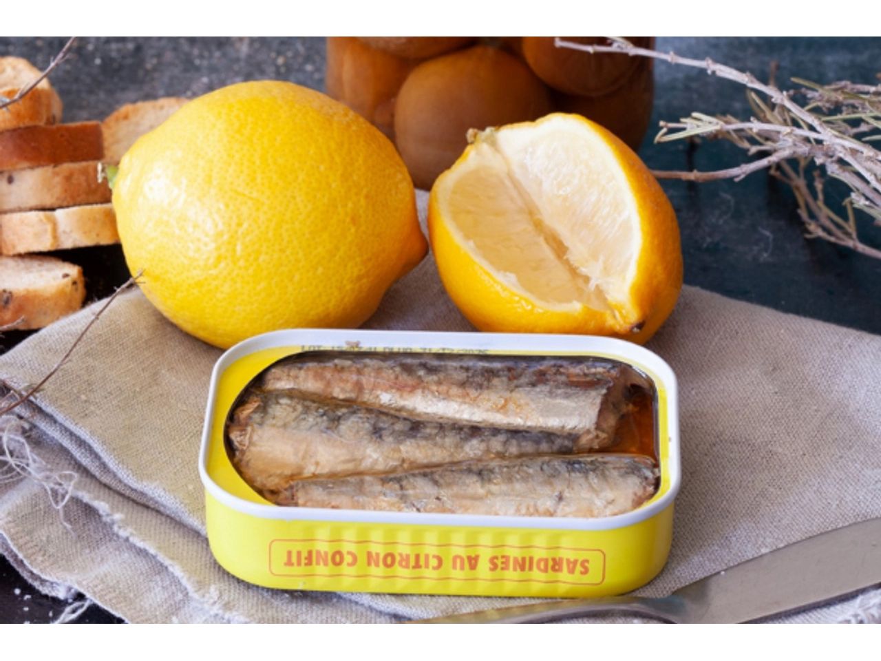 Ferrigno Sardines With Pickled Lemon
