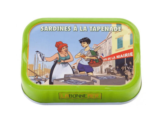 Ferrigno Sardines With Black Olive Tapenade