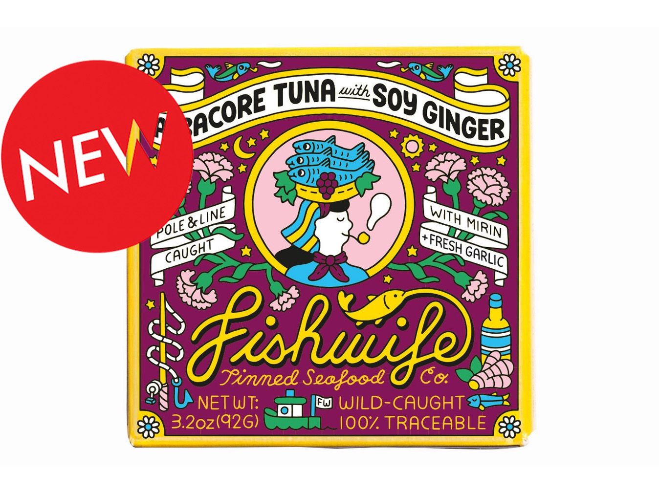 Fishwife Albacore Tuna with Soy Ginger
