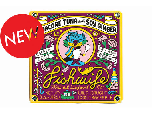 Fishwife Albacore Tuna with Soy Ginger