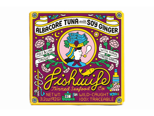 Fishwife Albacore Tuna with Soy Ginger