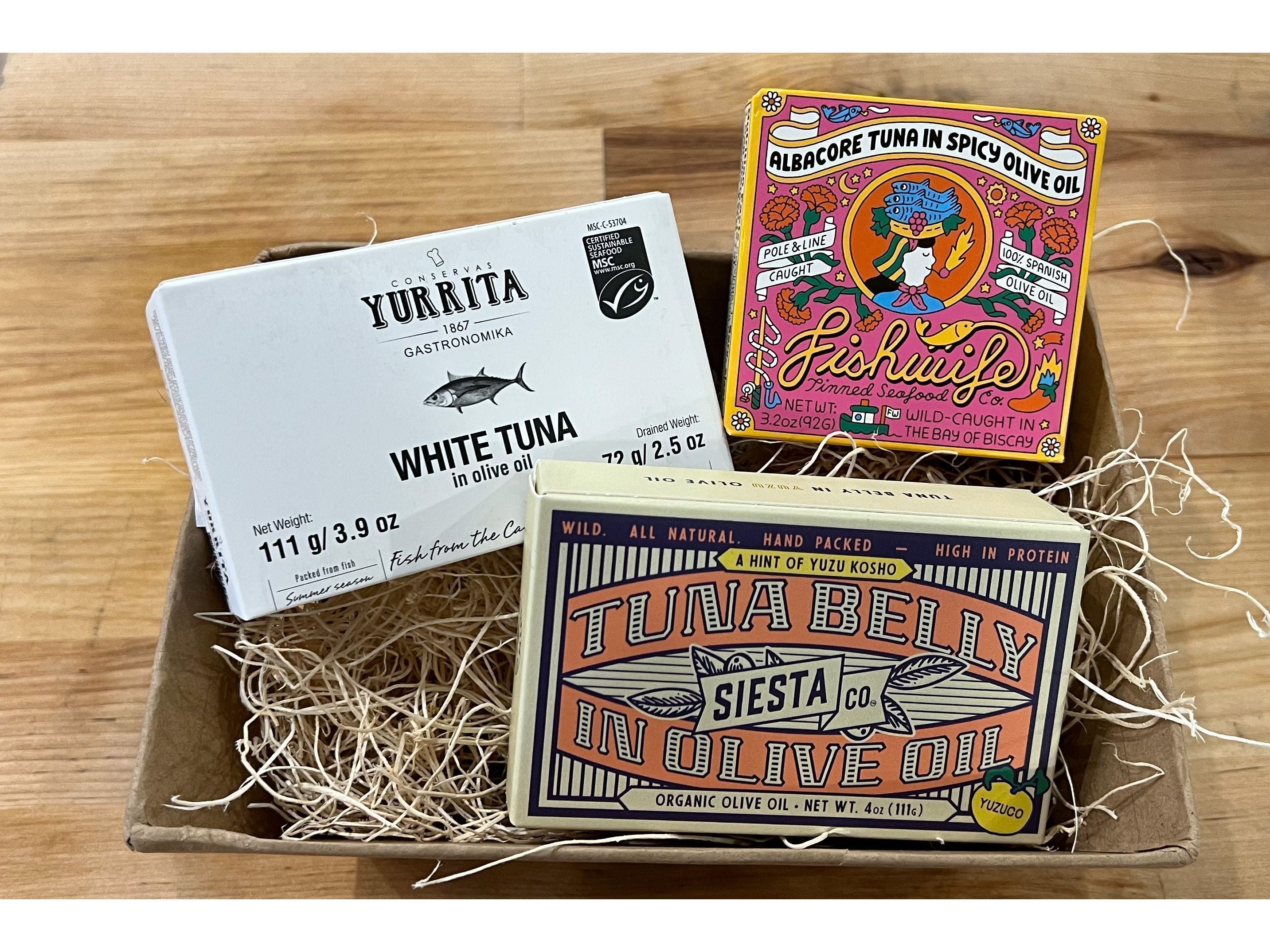 Tinned Fish Tuna Lovers Gift Basket – Hooked on Fish