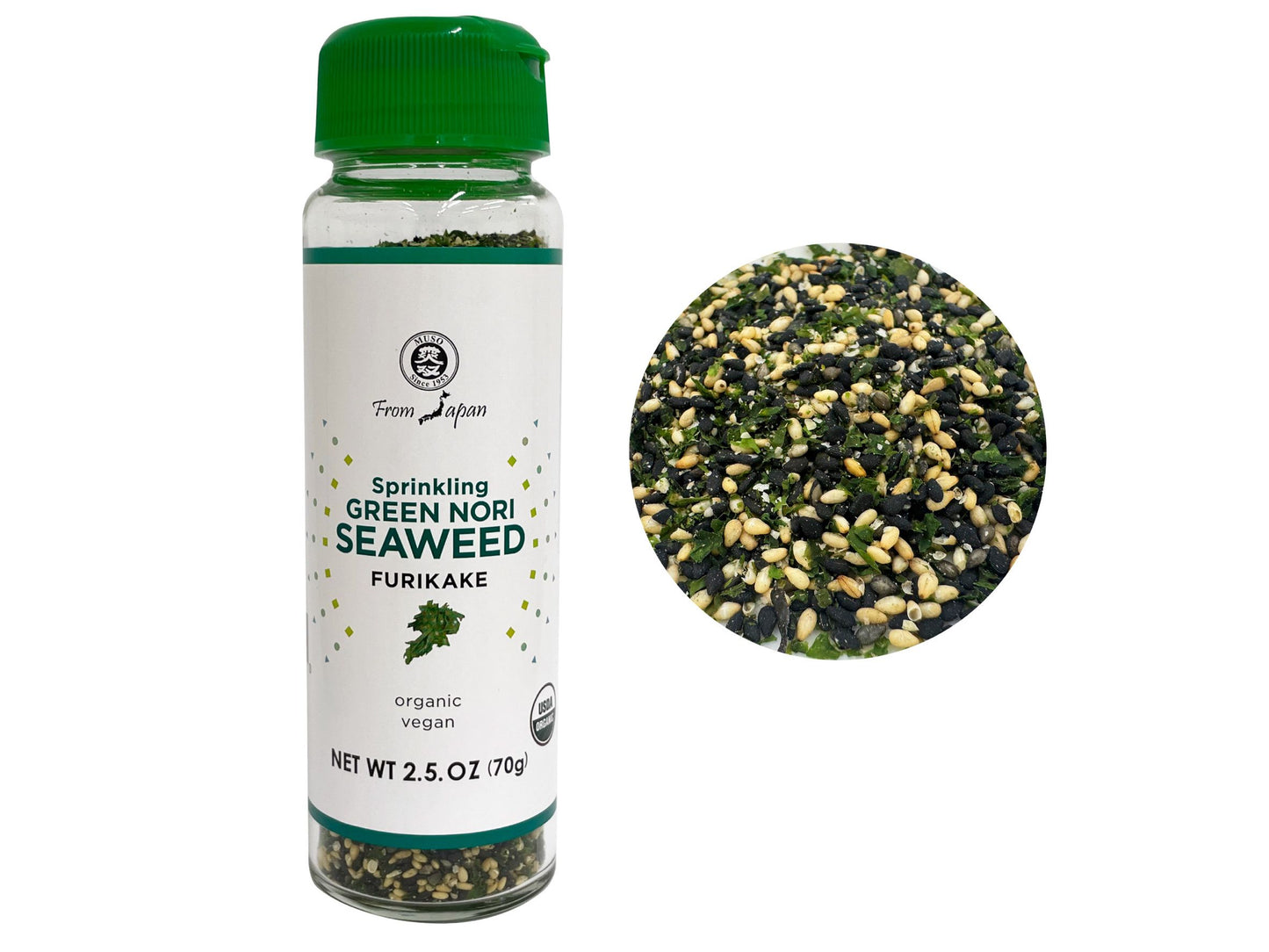 Organic Sprinkling Furikake (Green Nori Seaweed)