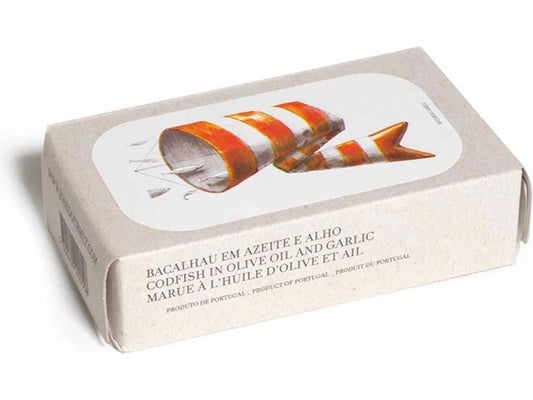 Jose Gourmet Codfish in Olive Oil With Garlic