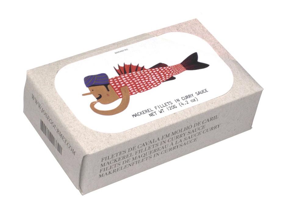 José Gourmet Mackerel Fillets in Curry