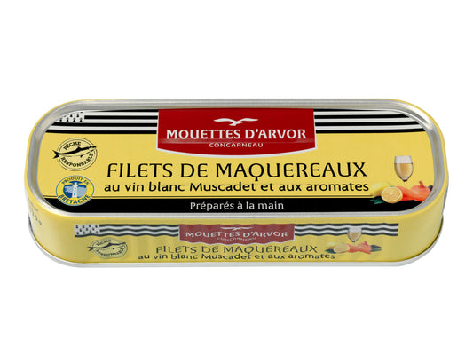Les Mouettes d’Arvor Mackerel in Muscadet Wine & Herbs