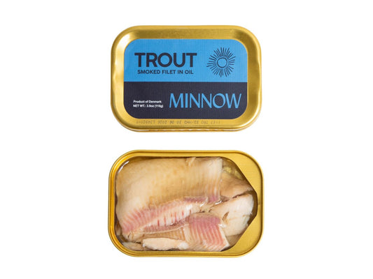 Minnow Trout Smoked Fillet in Oil