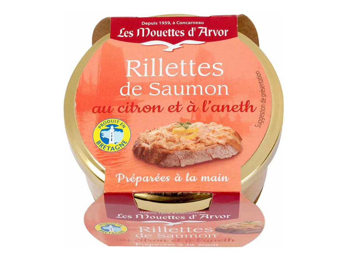 Rillettes with Salmon, Lemon, and Dill